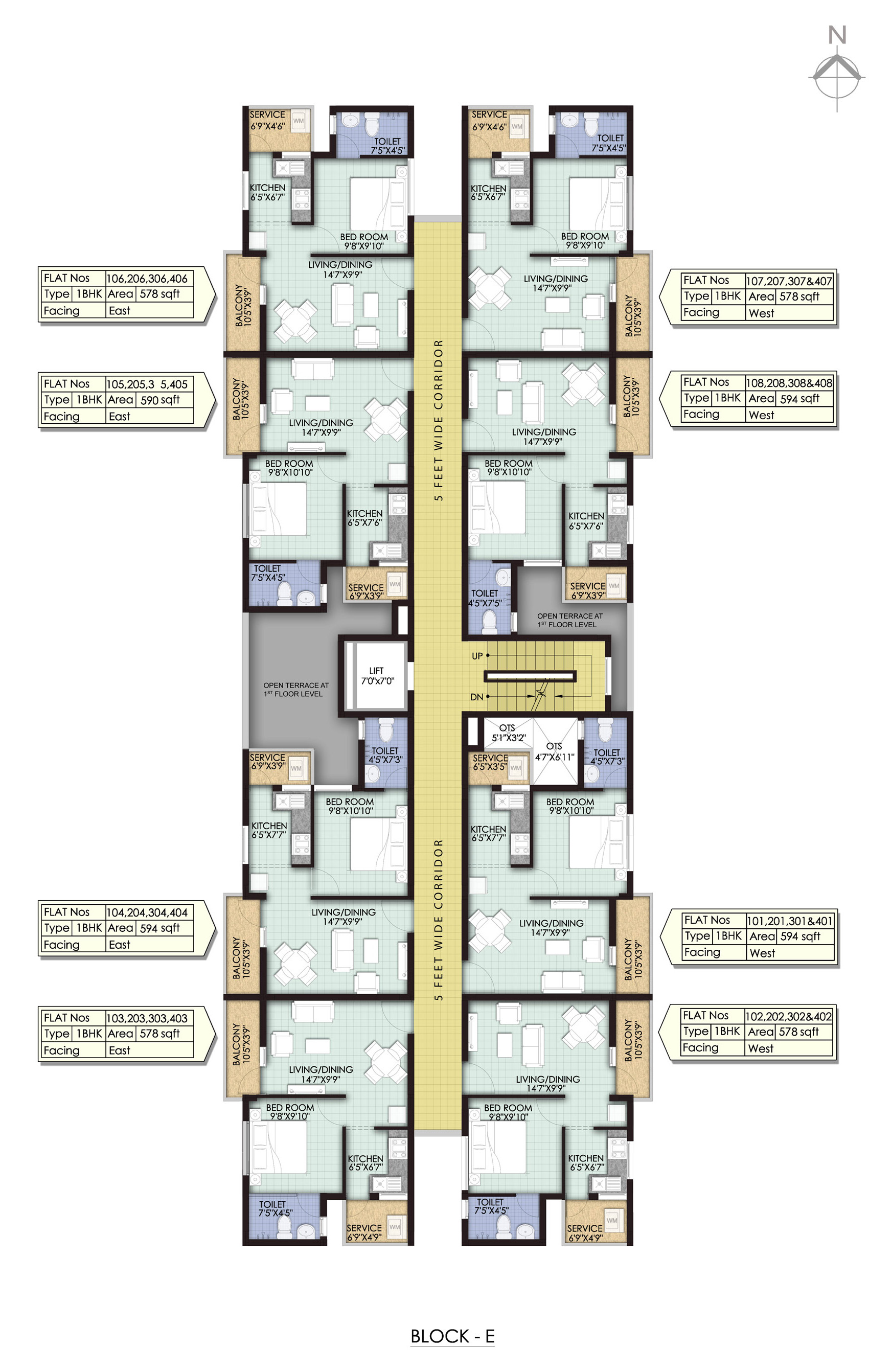 VGN Temple Town Floor Plan